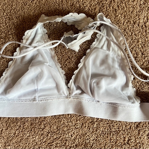 Victoria’s Secret PINK Lace Bralette Size small light blue - Picture 4 of 5